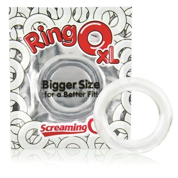 Screaming O - Ringo inc Rangler Cock Rings Screaming O RingO XL Cock Ring Clear