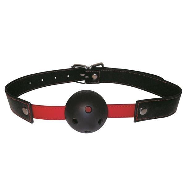 Sex & Mischief Gags Sex and Mischief Breathable Bondage Ball Gag Black