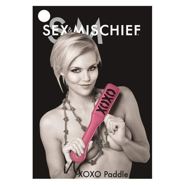 Sex and Mischief  XOXO Impression Spanker Submission Paddle Pink - Spanksy