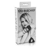 Load image into Gallery viewer, Sex &amp; Mischief Restraints Sex and Mischief Soft Comfortable Beginners Bondage Handcuff Restraints
