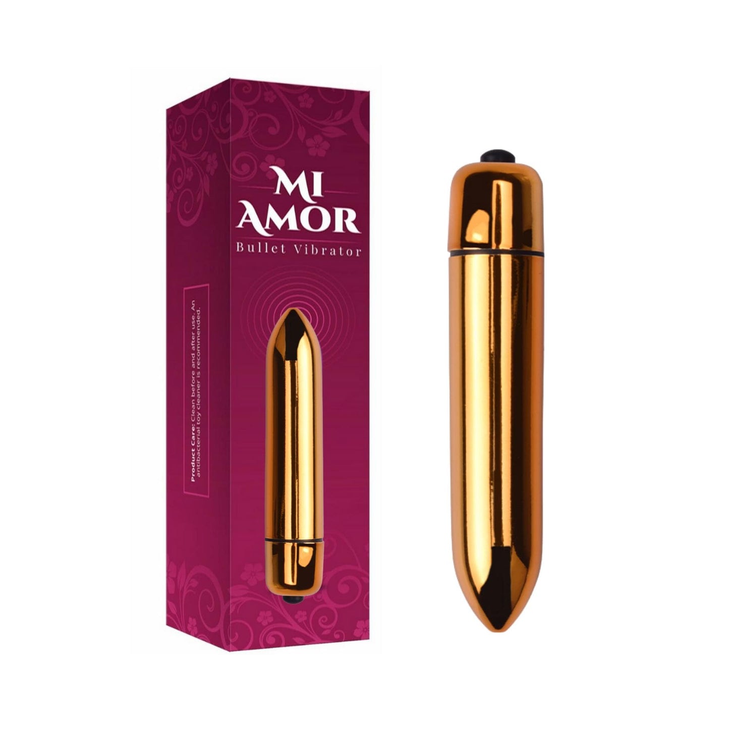 Bullet Vibrator Gold 10 Functions - Spanksy