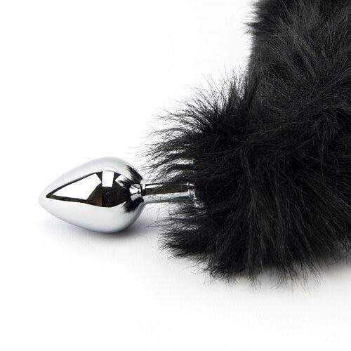 Furry Fantasy Black Panther Tail Butt Plug - Spanksy