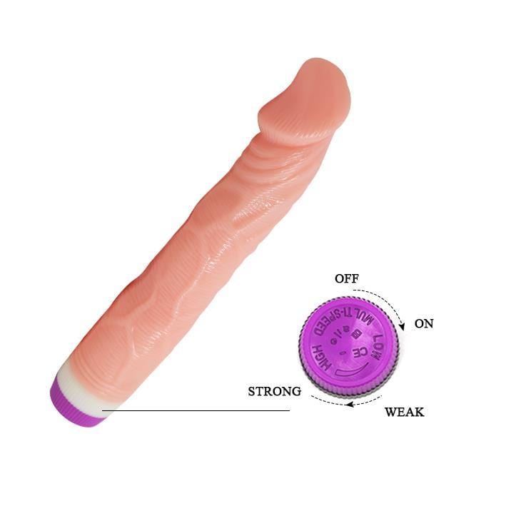 Realistic Vibrator Multi Speed Sex Toy - Spanksy