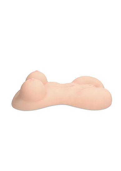 Self Lubrication Missionary Full Torso Male Masturbator Realistic Feel - Spanksy