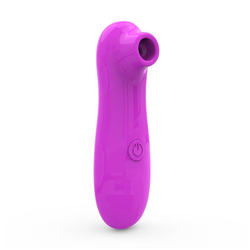 Clitoral Suction Vibrator 10 Mode Purple - Spanksy