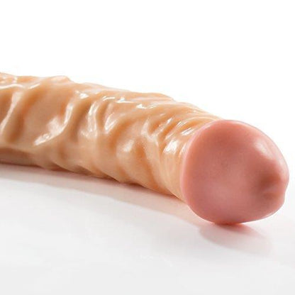 Spanksy 16" Double Ended Dildo in Nude - Spanksy