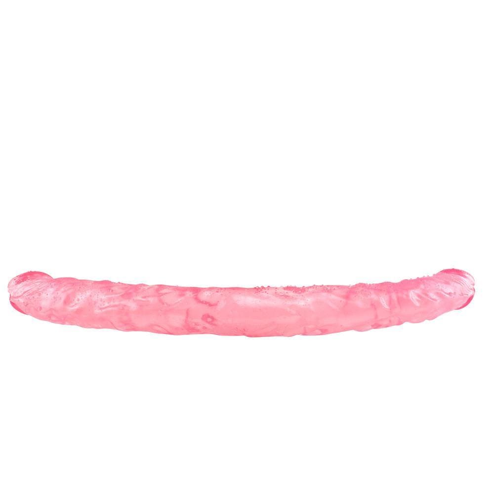 Spanksy 16" Double Ended Dildo in Pink - Spanksy