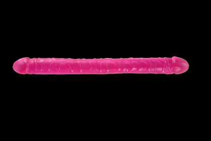 Spanksy 18" Double Ended Dildo in Pink - Spanksy