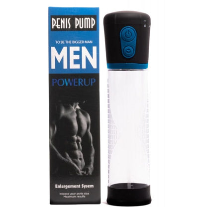 Electric Automatic Penis Pump With Mouth Enlarger Erection Enhancer Vacuum 8.6" - Spanksy