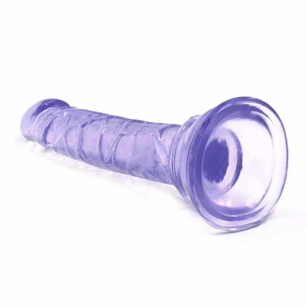 Spanksy 5" Beginners Suction Base Dildo Blue - Spanksy