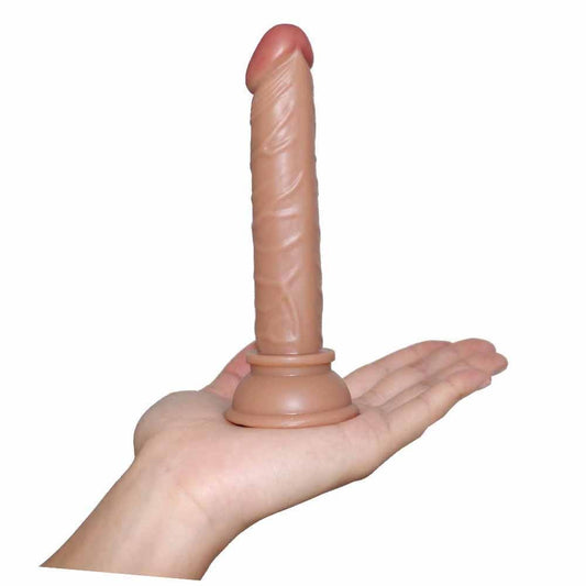 Spanksy 5" Beginners Suction Base Dildo Brown - Spanksy