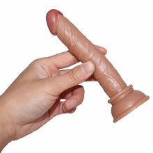 Load image into Gallery viewer, Spanksy 5&quot; Beginners Suction Base Dildo Brown - Spanksy
