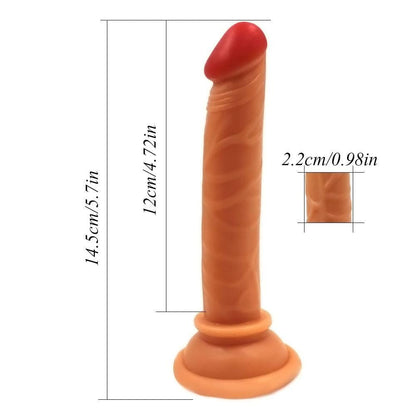 Spanksy Realistic Dildos Spanksy 5" Beginners Suction Base Dildo Nude