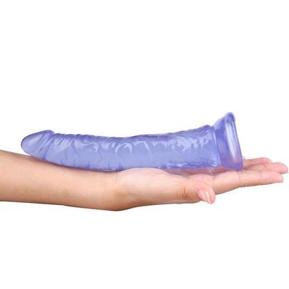 Spanksy Realistic Dildos Spanksy 8" Slim Suction Base Dildo Blue