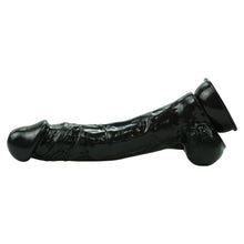 Load image into Gallery viewer, Spanksy Realistic Dildos Spanksy 9&quot; Suction Base Dildo Black
