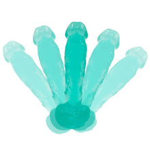 Load image into Gallery viewer, Spanksy 9&quot; Suction Base Dildo in Green - Spanksy
