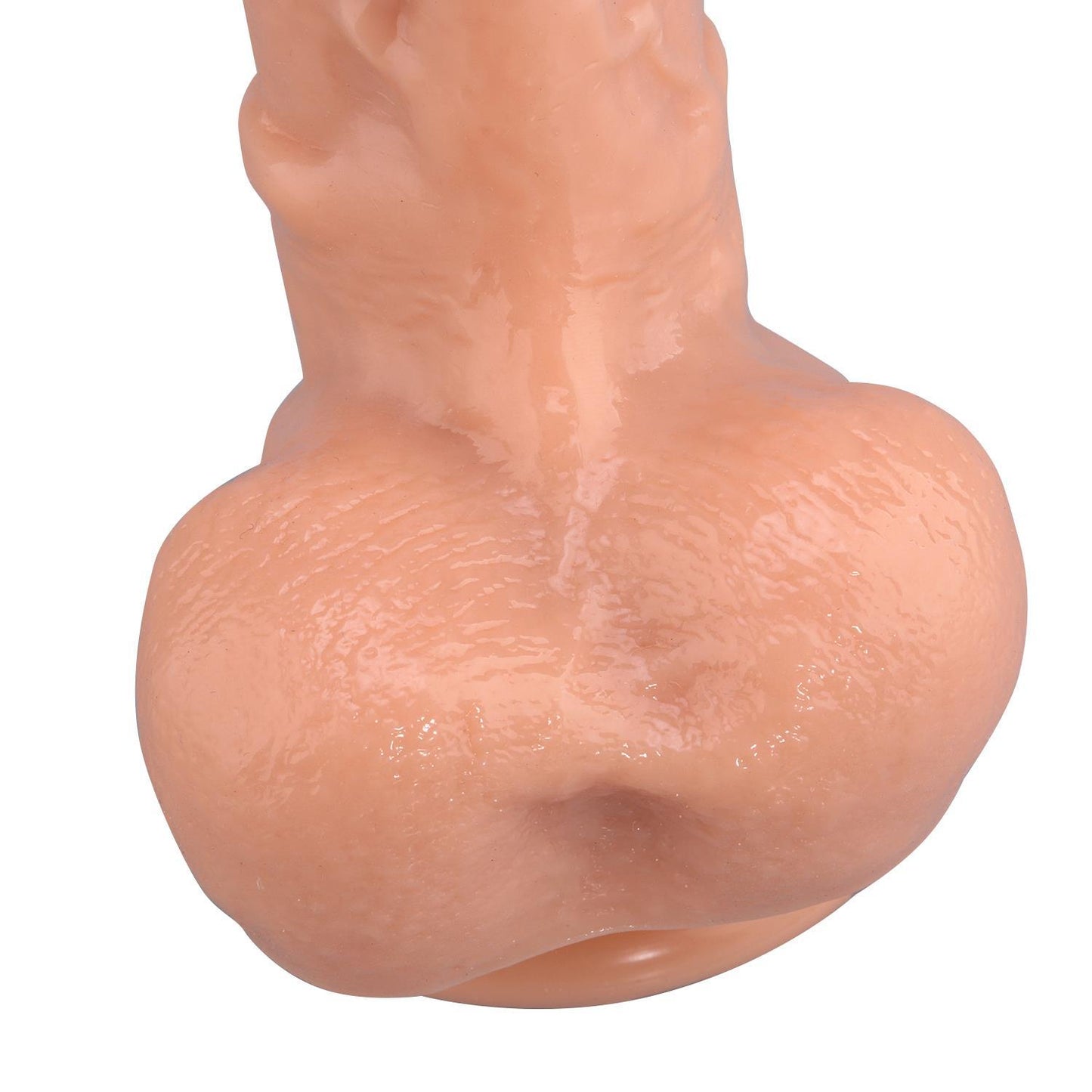 Spanksy 9" Suction Base Dildo in Nude - Spanksy