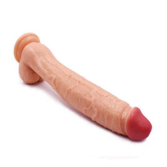 Spanksy Realistic Dildos Spanksy My Lover 12" Suction Base Dildo in Flesh