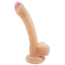 Load image into Gallery viewer, Spanksy Realistic Dildos Spanksy Uncut 7.5&quot; Suction Base Dildo Flesh
