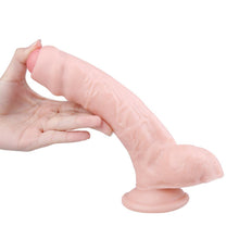 Load image into Gallery viewer, Spanksy Realistic Dildos Spanksy Uncut Suction Base Dildo Flesh
