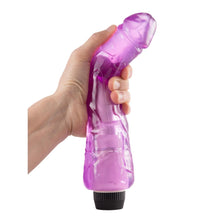 Load image into Gallery viewer, Spanksy Realistic Vibrators Big Vibrating Dildo Sex Toy 9 Inch Large Girth Purple Vibrator Purple
