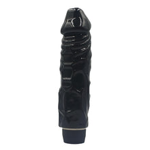 Load image into Gallery viewer, Spanksy Realistic Vibrators Spanksy 8.5&quot; Ultra Thick Multi Speed Vibrator Black
