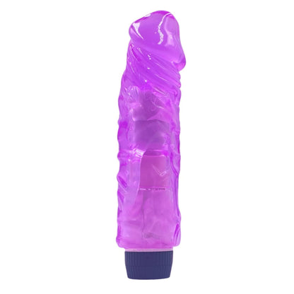 Spanksy 8.5" Ultra Thick Multi Speed Vibrator Purple - Spanksy