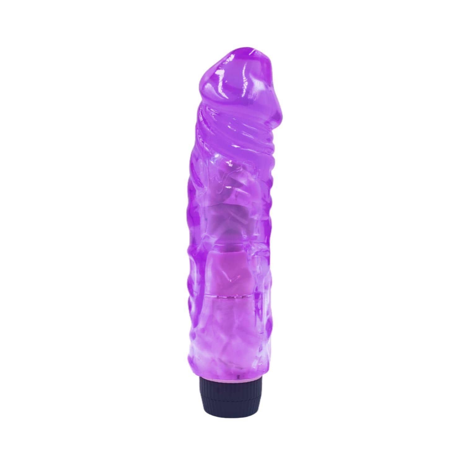 Spanksy 8.5" Ultra Thick Multi Speed Vibrator Purple - Spanksy