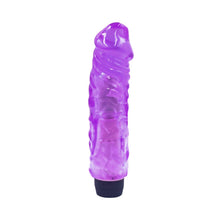 Load image into Gallery viewer, Spanksy Realistic Vibrators Spanksy 8.5&quot; Ultra Thick Multi Speed Vibrator Purple
