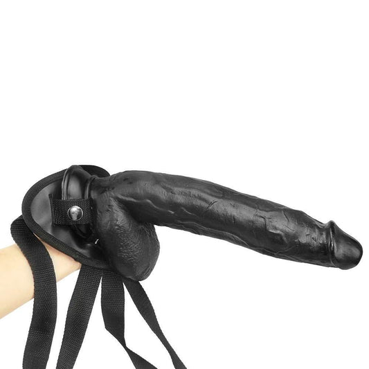 Spanksy Strap On Dildo & Harness Spanksy 12" Strap On Dildo & Harness Set in Black