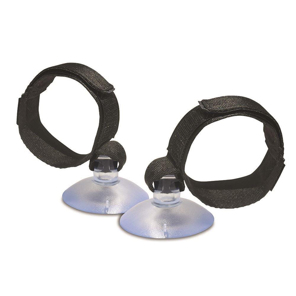 Sportsheets SITS Restraints Suction Cup Hand Cuffs For Waterproof Restraint & Bondage Play Black