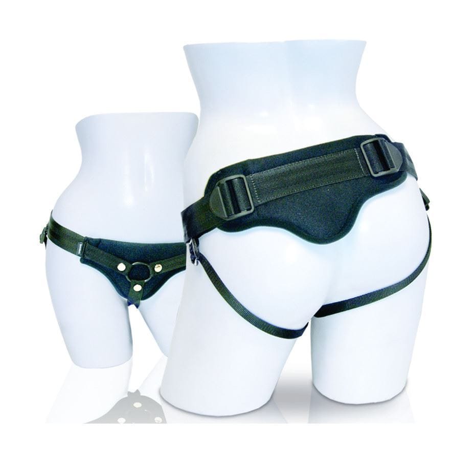 Sportsheets Strap On Plus Size Divine Diva Harness Black - Spanksy